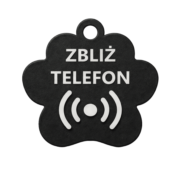 Adresówka NFC Brelok dowodpupila pies kot pupil bezpieczenstwo chip czip pofil pupila breloki